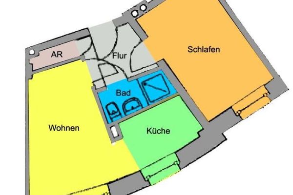 Przytulne mieszkanie z oddzielną kuchnią i schowkiem!