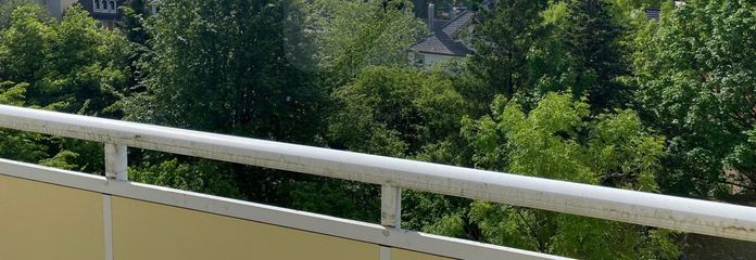 Ausblick Balkon