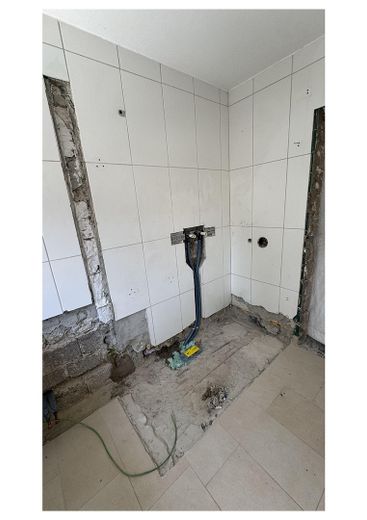 Duschinstallation