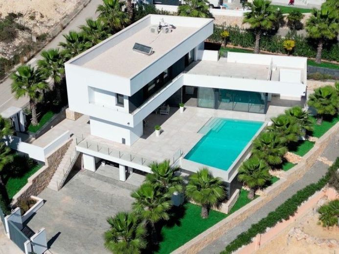 Javea’nın seçkin bir konumunda kiralama ruhsatına sahip modern, etkileyici mimariye sahip villa – Fotoğraf 1