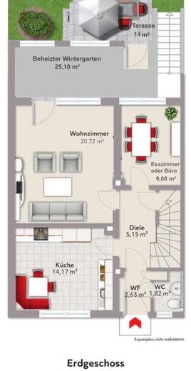 Grundriss Erdgeschoss 