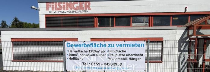 Lager/ Produktionsflächen ca. 1400 m2 mit Büro / teilbar
