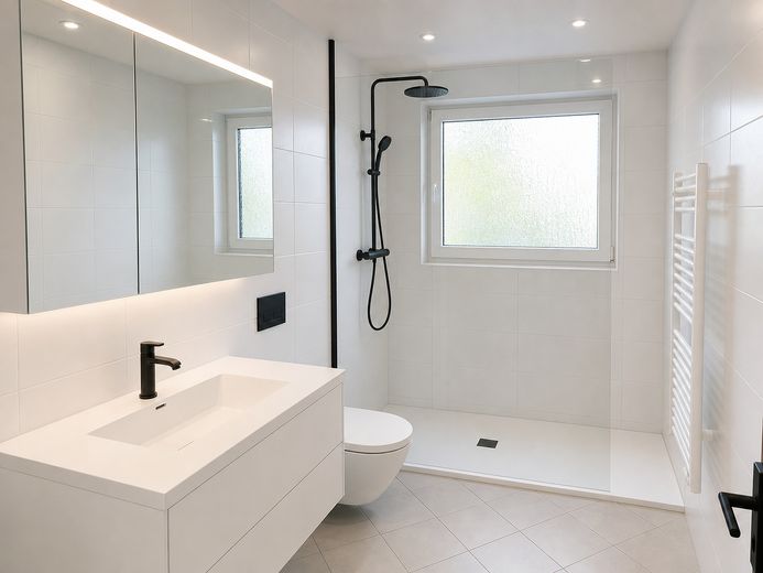 Wohntraum in Hilden! Modernisierte 3 Zimmer EG Wohnung mit Balkon, Gartennutzung und Stellplatz – Bad nach Modernisierung
