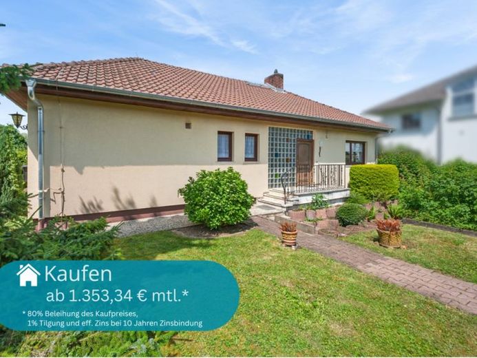 ++Grüne Wetterau: freistehender Bungalow mit schönem Grundstück++ – Foto 1