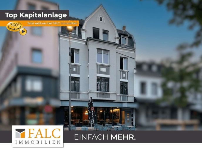 Renditestarkes Wohn- und Geschäftshaus in absoluter Spitzenlage von Neuwied-Stadt - Luisenplatz – Außenansicht