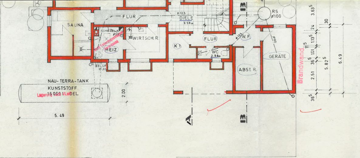 Villa d'architetto in stile Bauhaus con vista sulla valle del Main – UG