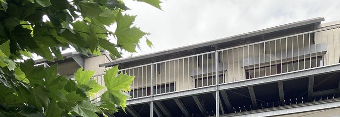 Casa pasiva familiar: Vivienda orientada al futuro en una zona residencial privilegiada de Schlebusch – Außenansicht vom Garten