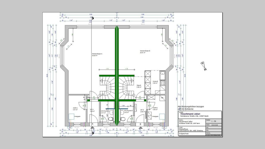 Moderne möblierte Neubau-Doppelhaushälfte mit Wärmepumpe, Fußbodenheizung – Foto 23