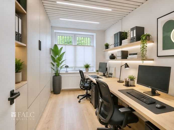 Vielseitig nutzbare Gewerbefläche in Wermelskirchen! Ideal als Praxis oder Büro! – KI Beispiel Büro