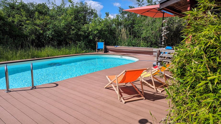 290 m² + 2.464 m² Naturidyll | Pool & Gartensauna | Aartalblick | Mehrgenerationen o. Vermietung – Swimmingpool