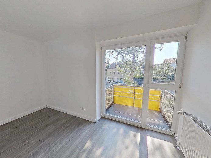 Modern 3-room apartment with BALCONY and plenty of space – Ansicht I: Schlafzimmer I
