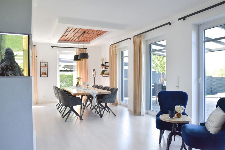 Blick ins Esszimmer