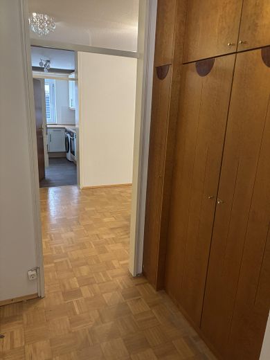 Neubezug nach Renovierung 4er-WG in der Oststadt – zentral, uninah, gemütlich – Flur mit Einbauschränken
