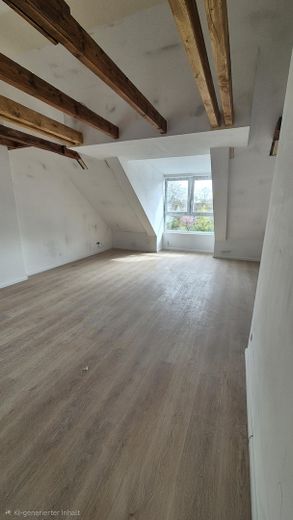 Erstbezug nach Dachausbau – moderne 2-Zimmer-Wohnung mit Effizienzklasse A – Wohn-Essbereich