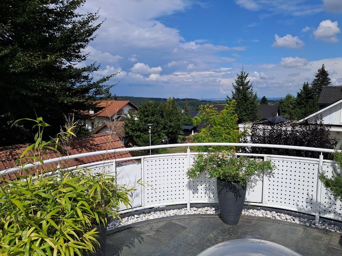 Fernblick v. d. Dachterrasse