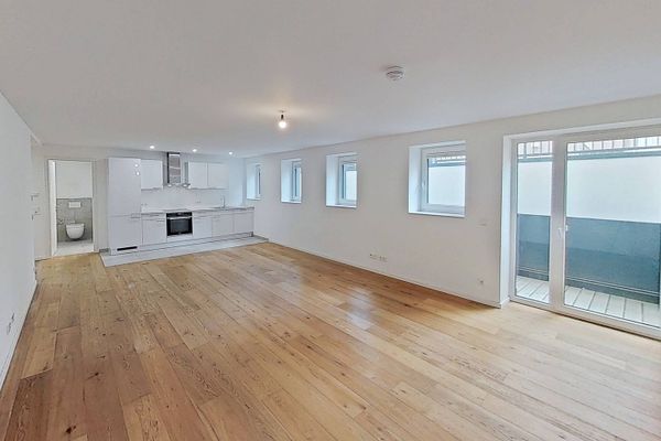 Moderno y espacioso piso de 3,5 habitaciones con TERRAZA y COCINA INTEGRADA en el oeste de Stuttgart