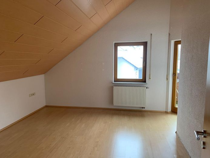 Schlafzimmer mit Balkon 