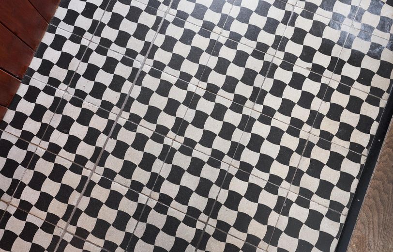 Original Fliesen Eingang