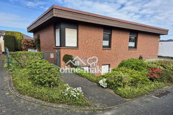 Gepflegter Bungalow mit Einliegerwohnung auf Erbpacht-Grundstück in Alt-Marl ohne Maklergebühren