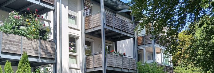 Kempten : appartement de 2 pièces avec terrasse dans une résidence pour seniors