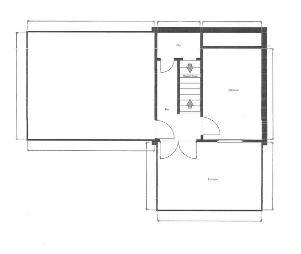„The Garden Loft“ – Private Refuge of the Highest Class – Grundriss (Stadthaus) EG.