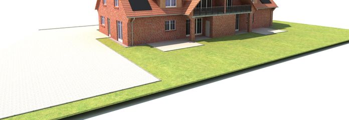 Südseite Balkon/ Terrassen