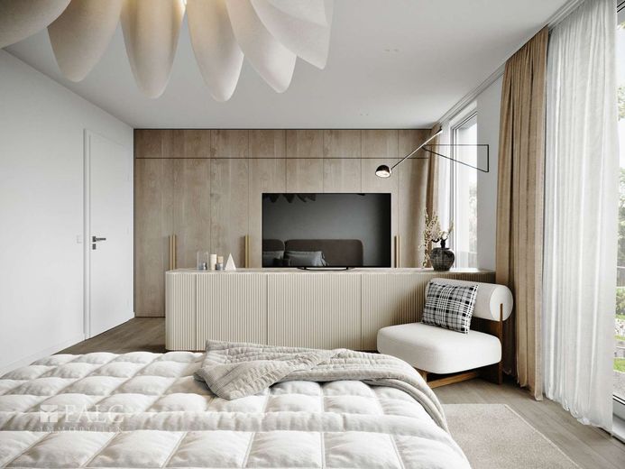 Neubauvorhaben Aachen Südviertel – MUSTERFOTO SCHLAFZIMMER 1