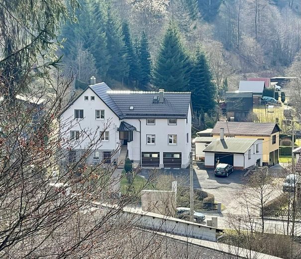 Außenansicht Doppelhaus