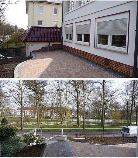Bad Hersfeld, Kurpark, Souterrain, 2 ZKB + Terrasse – Foto 3