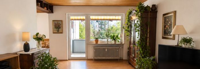 Großzügige 4½-Zimmer-ETW, 124 m² + drei Loggien im 2.OG, mit PKW Stellplatz, in guter Lage von Walldorf zu verkaufen