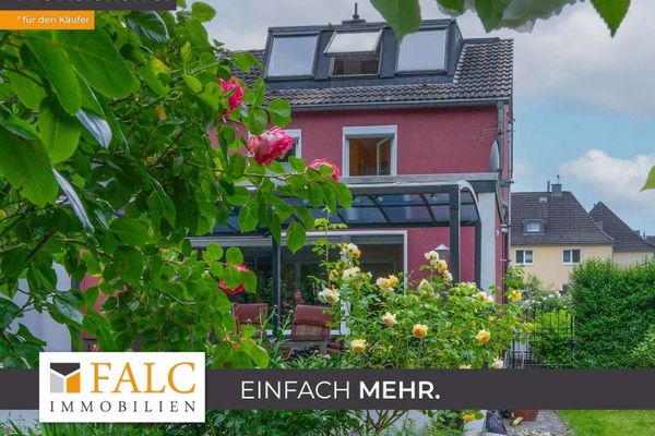 Trasferirsi e sentirsi a casa – casa a schiera di testa amorevolmente modernizzata con idillio del giardino