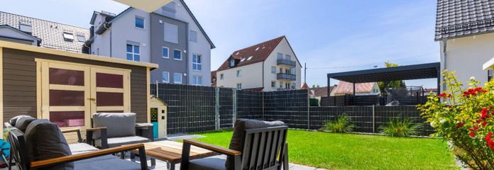 Exklusive 3-Zimmer-Gartenwohnung mit Südgarten