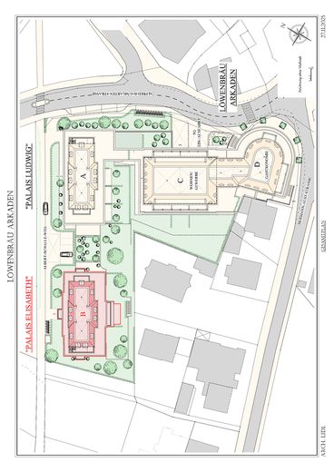 EXKLUSIVE 3-ZIMMER-NEUBAUWOHNUNG /LÖWENBRÄU-ARKADEN B A D   W Ö R I S H O F E N – Palais Elisabeth