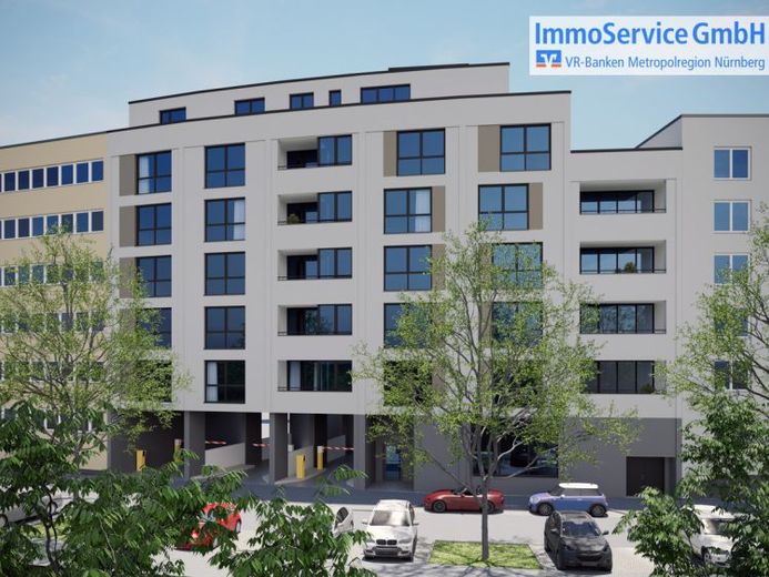 Ansprechende Wohnanlage im Nürnberg Nord: 60 stilvolle Neubau-ETW und 10 Büroeinheiten in Stadtlage! – Foto 1
