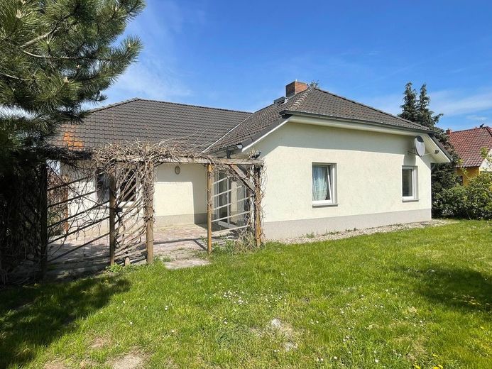 Winkelbungalow Terrassenseite