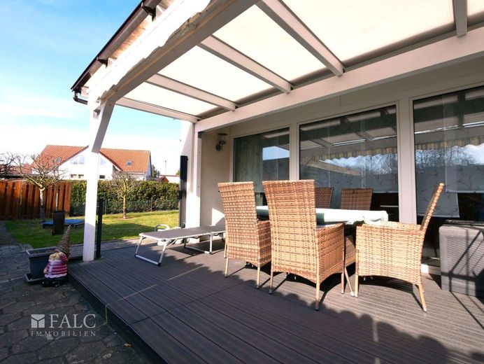 Zwei in eins in Helmstedt! – Terrasse