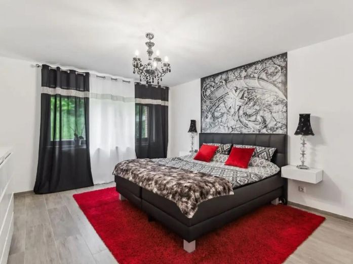 Schlafzimmer mit Klimaanlage