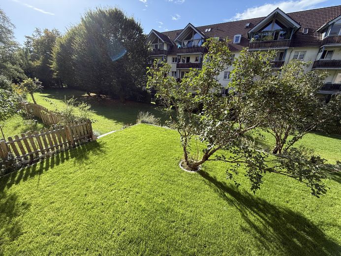 Hochparterre mit ca. 85 m² plus Gartenanteil – barrierearm wohnen zwischen Isar und Alpen – Garten