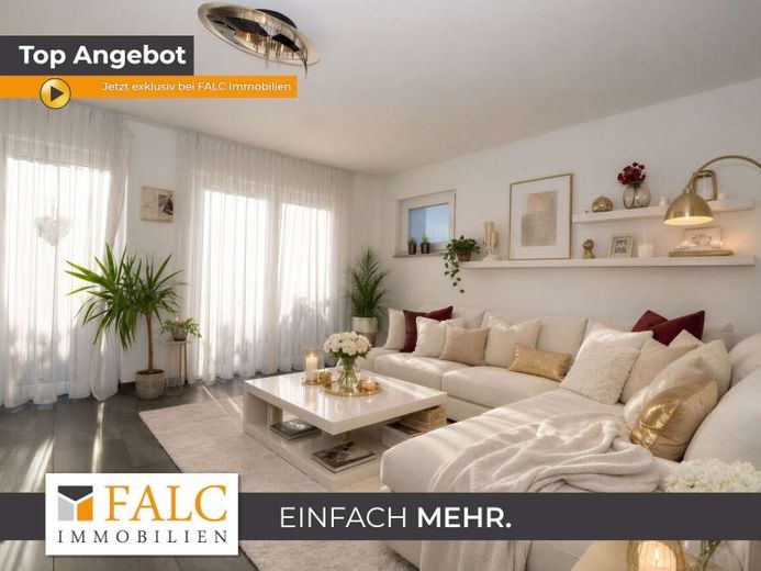 Doppelhaushälfte mit herrlicher Terrasse und A+ - FALC Immobilien – Foto 1