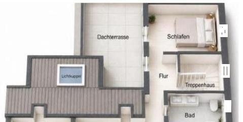 Living with flair: 80m² 2.5-room apartment with rooftop terrace in Usingen – Grundriss