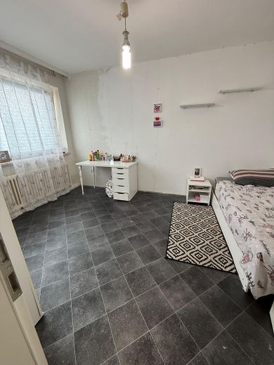 Schlafzimmer mit Büro