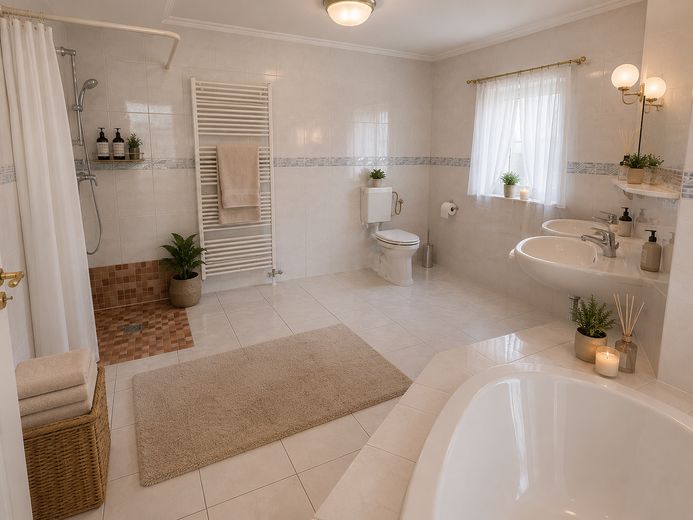 Wunderschönes Einfamilienhaus in ruhiger Wohnlage von Prenzlau – Bad im Erdgeschoss Bild 2
