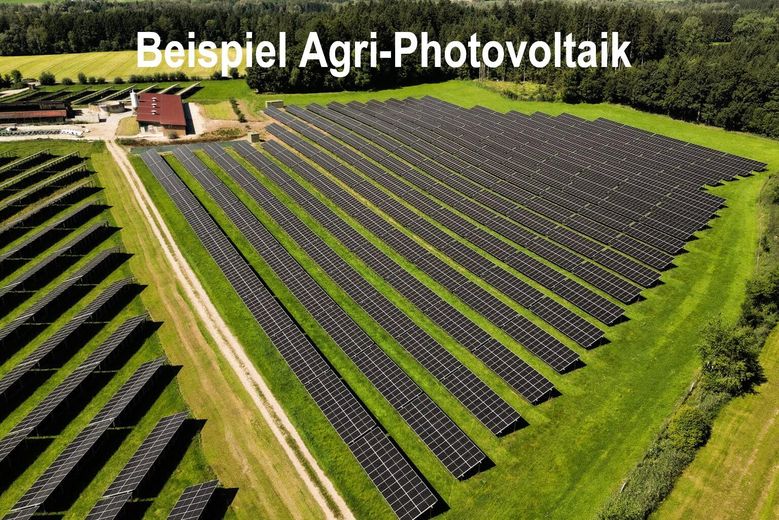 Propiedad rural idílica / paraíso natural - cerca de Múnich – Beispiel Agri-PV...