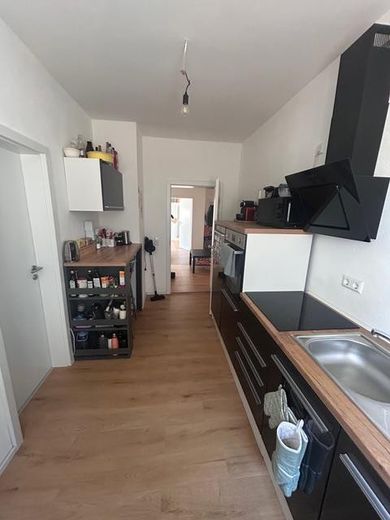 Zentrumsnahes WG-Zimmer mit Münsterblick – Einbauküche