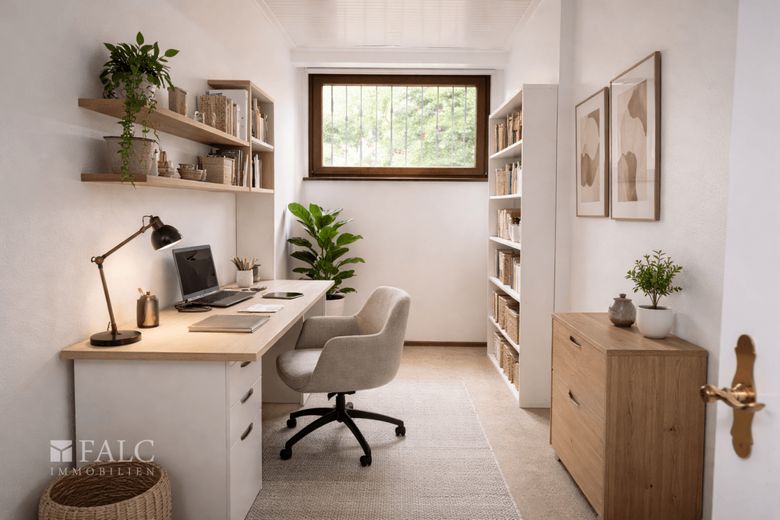 Ein Haus ohne Oben - Horizont statt Treppenhaus – Arbeitszimmer