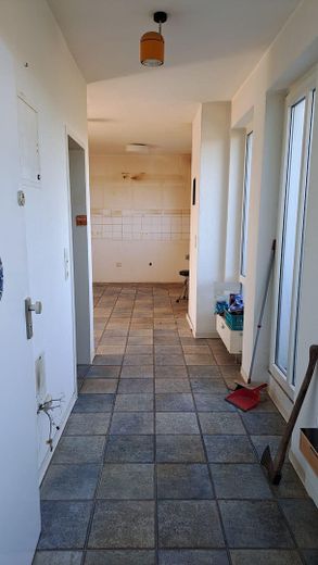 Najlepszy widok na Bremę – mieszkanie penthouse – Flur Eingangsbereich