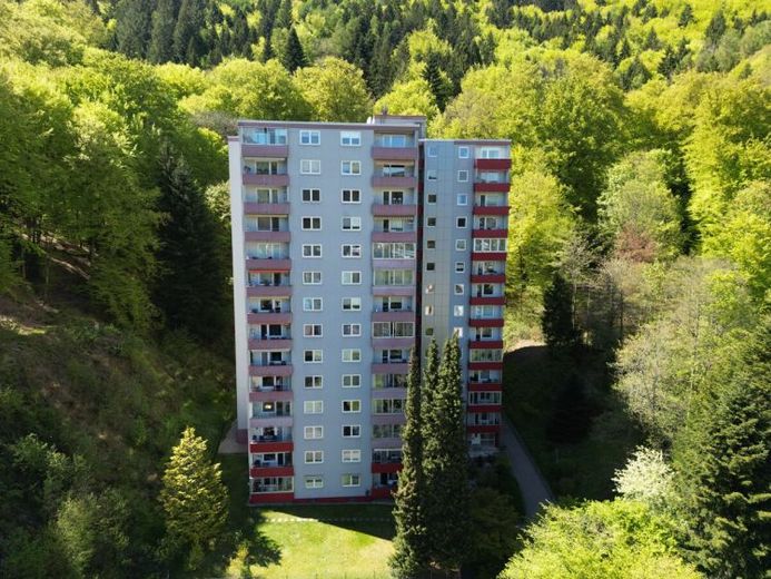 Erholsame Drei-Zimmer-Wohnung im Kurort Bad Herrenalb mit herrlichem Panoramablick – Foto 1