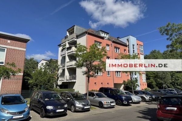 IMMOBERLIN.DE - Ideally sunlit apartment with south-facing loggia in a very pleasant location