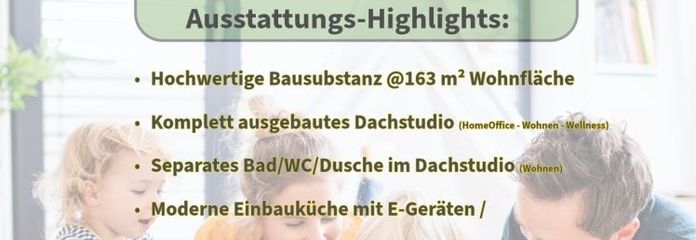 ECHTES RAUMWUNDER MIT VIELEN EXTRAS: SEE SIDE-DHH MIT BLICK INS GRÜNE