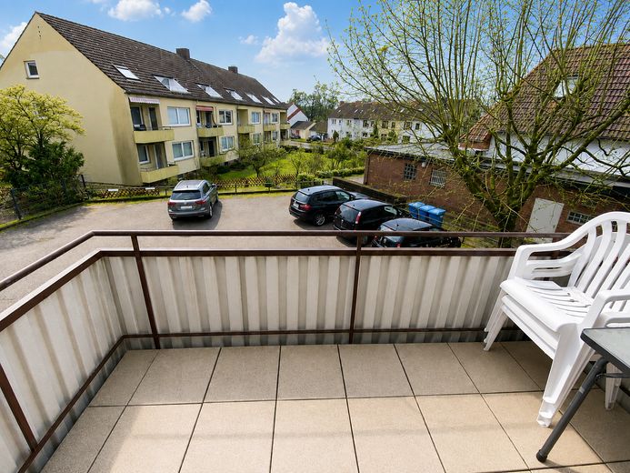 Charmante 2-Zimmer-Wohnung mit Balkon – sofort bezugsbereit – Balkon